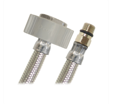 Manguera Flexible Para Agua 60cm 1/2"x10M AL-M60 Coflex